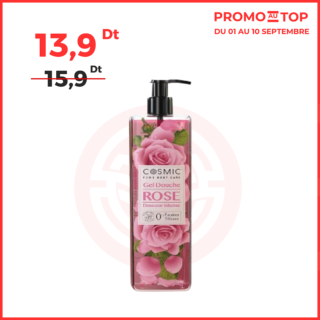 Gel Douche Rose (PROMO)