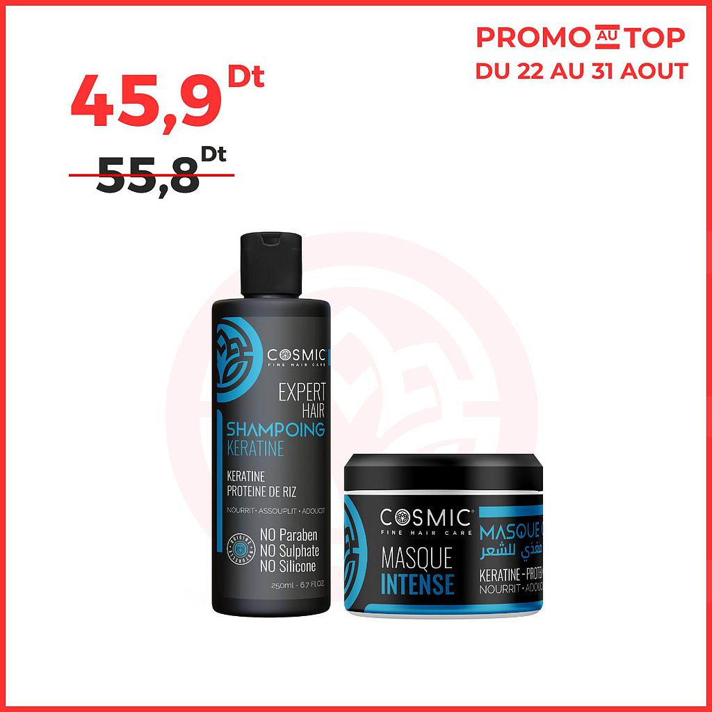 Pack Shampoing keratine + Masque keratine (PROMO
