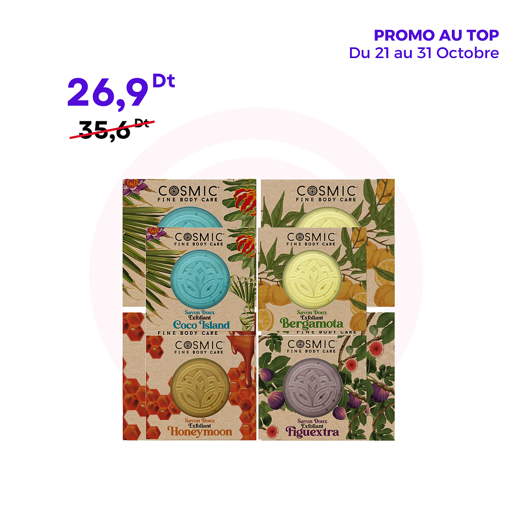 Pack 4 Savons Doux (PROMO)